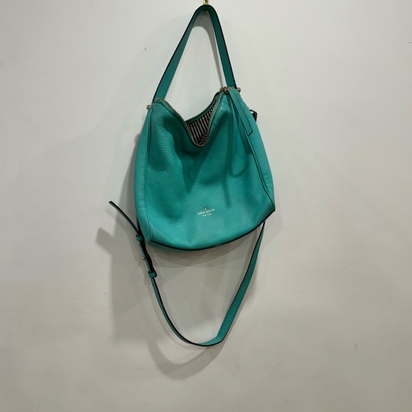 Kate Spade Aqua Shoulder Bag Hobo crossbody - Picture 8 of 16